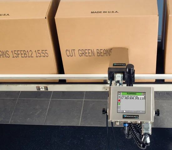 Videojet 2120 Large Charater Marking LCM 707 Double Printhead Printing System 404243 Inkjet Case Coding Carton Printer - Image 3