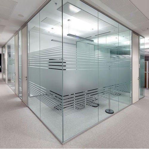 Glass Room Dividers Material Glass Color Transparent Appearance Modern Brand Magical Designs Usage/Application Office Country of Origin Made in - Image 1