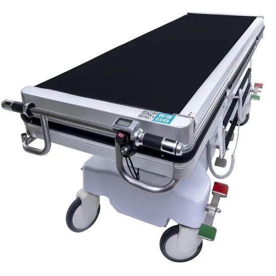 Smart Electric Transfer Trolley Hospital Mobile Bed Medical Patient Transport Nursing Bed - Image 3