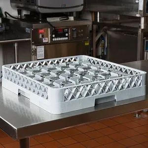 Commercial Kitchen Cup Rack Glass Drying Storage Racks Restaurant Plastic Glass Rack - Image 6