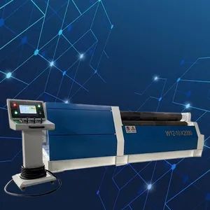 CNC 4 Roller Sheet Metal Hydraulic Bending Plate Rolling Machines - Image 3