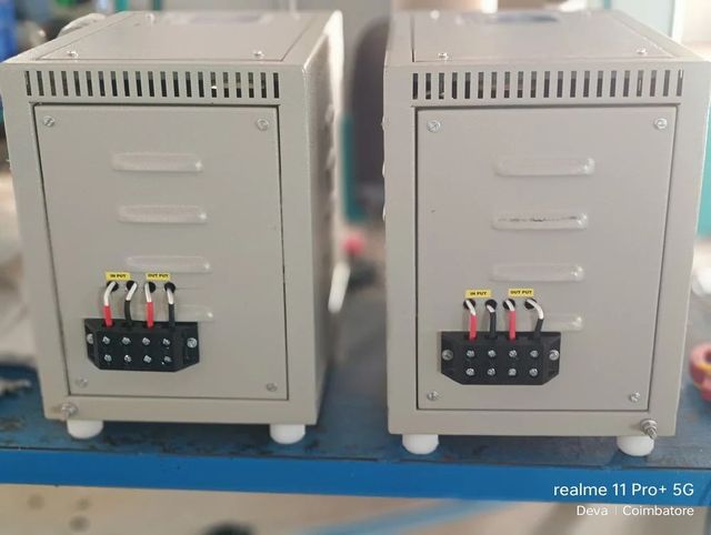 Step Down Transformer 100 VA (230 V AC Input) Power 1 kVA Type Isolation Warranty 2 YEAR KVA Rating 100 VA Input Voltage 230 V - Image 1