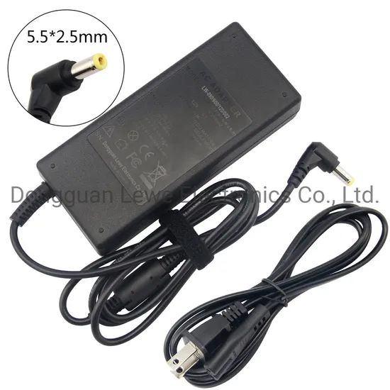 Replacement Rechargeable Laptop Notebook Computer Adapter Charger for 90W (12V/6A) - Image 1