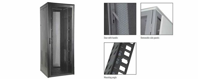 Mild Steel Heavy Duty Valrack 42u Server Network Rack Material Mild Steel Load Capacity 1200 Kgs Product Type Heavy - Image 1
