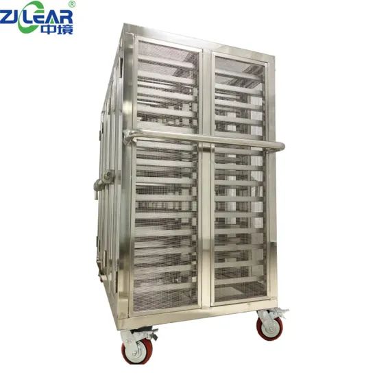 Transport Trolley Wire Roll Cage for Medical Cart Case in Hospital - Image 4
