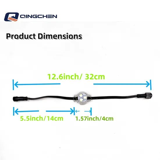 Christmas Permanent RGB LED Pixel Control LED Point Light Eave Strings - Image 4