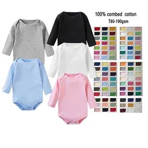 Winter Long Sleeve Baby Rompers Color Pink MOQ 100 PCS Type Romper Origin China Gender Unisex Season Summer Technics - Image 1