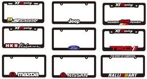 Custom Plastic License Frame Car Number Car License Plate Frame Holder - Image 3