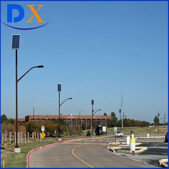 9m 80W Solar LED Street Lights Power ≥30W Origin China Voltage 12/24V IP Rating IP65 Light Type Solar HS Code 54094090 Model NO. DX-0013 - Image 6