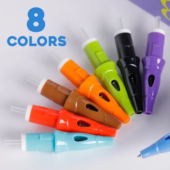 New Design Tattoo Beginner Needle Practice Tools Pmu Ink Drawing Ballpoint Tattoo Cartridges - Image 2