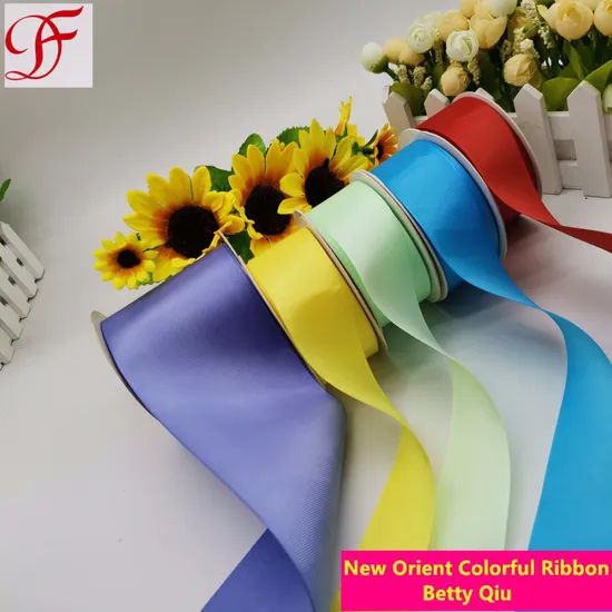 Factory Stock Polyester Grosgrain Ribbon/Grosgrain Ribbons for Package - Image 5