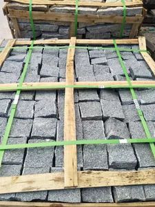 Natural Grey Granite Cobble Cube Paving Stone - Image 5