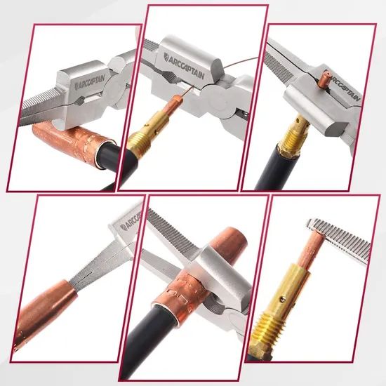 Arccaptain Heavy Duty 8" Welding Pliers for MIG Rust Resistant Build - Image 5