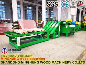 Wood Log Rounding Debarker Machine with Chipper Shredder - Image 3