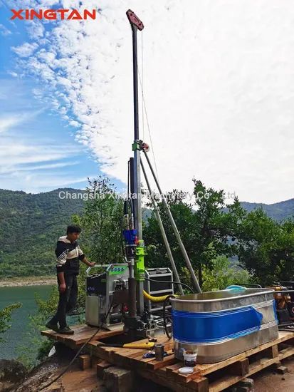 Hydraulic Gold Mine Rock Geothermal Core Drilling Rig Machine Hydraulic Core Drilling Rigs MD-300 - Image 4