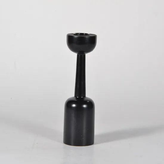 Ins Style Modern Simple Black Color Candle Holder - Image 3