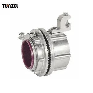 W/Bonding Rigid Watertight Hubs Zinc Die Cast Model NO. Hub Head Type Round Trademark TUNZEL HS Code 7307990000 Specification 1/2"-2" - Image 6