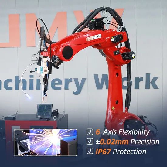 Advanced 6 Axis Robotic Welding Manipulator with CE Certification - Image 3