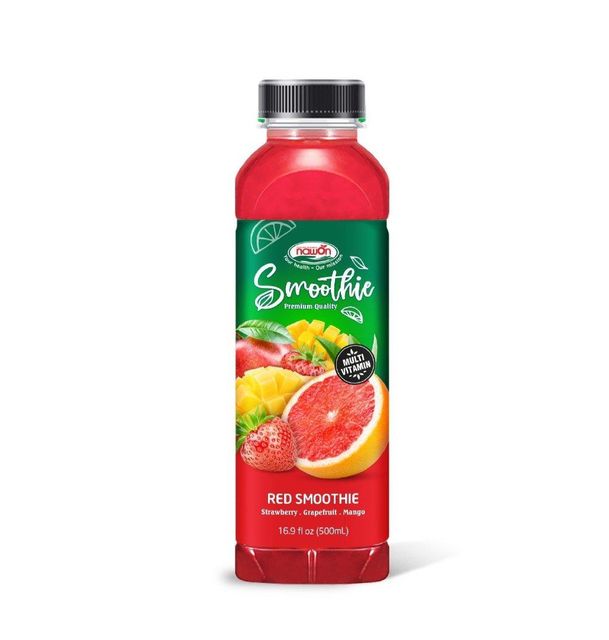Nawon Smoothie Factory Bulk Supply Wholesale Tropical Fruit Smoothie 500ML PET Bottle Private Label Beverage OEM ODM Vietnam Global Export Expertise Direct Factory Price - Image 3