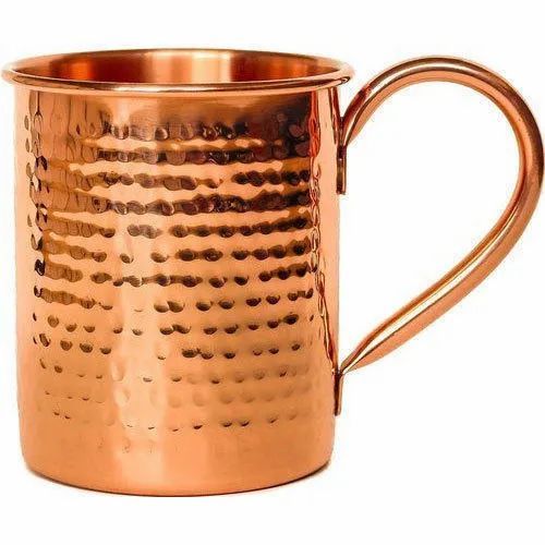 Copper Drinking Water Mug Purity Pure Material Copper Texture - Image 1