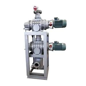 Low Pressure Pumping Speed Liquid Ring Backing Roots Vacuum Pump Units with Cooling System - Image 2