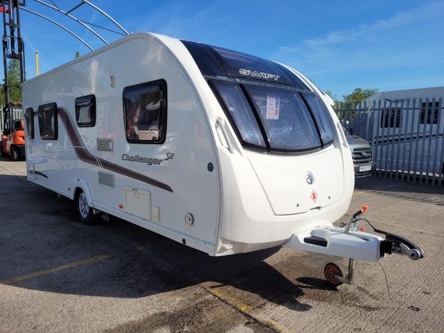 Affordable Swift Challenger 580 Luxury Caravan Well Maintained Spacious Interior Buy Today With Cheap Price Offer Availa - Image 2