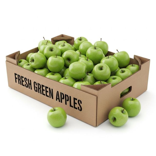Fresh Green Apples Nutrient Rich Orchard Harvest With 95% Marketable Fruit Ratio For Professional Fruit Buyers - Image 3