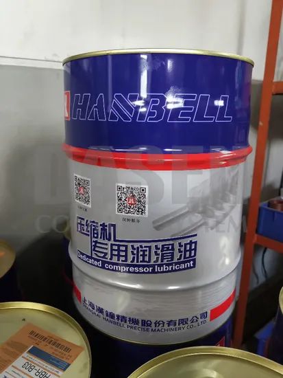 Hanbell Refrigeration Compressor Oil Hbr-B05 Origin China Shape Liquid Trademark HANBELL Model NO. HBR-B05 HS Code - Image 6