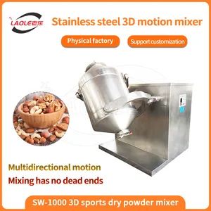 Sw 1000 Multi Directional Swing Mixer Three Dimensional Chemical Food Powder Blend Mixer - Image 1