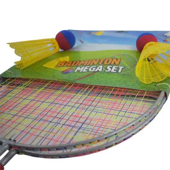 Jumbo Badminton Rackets Set for 2 Rackets and Shuttlecocks for Kids Sports Equipment - Image 5