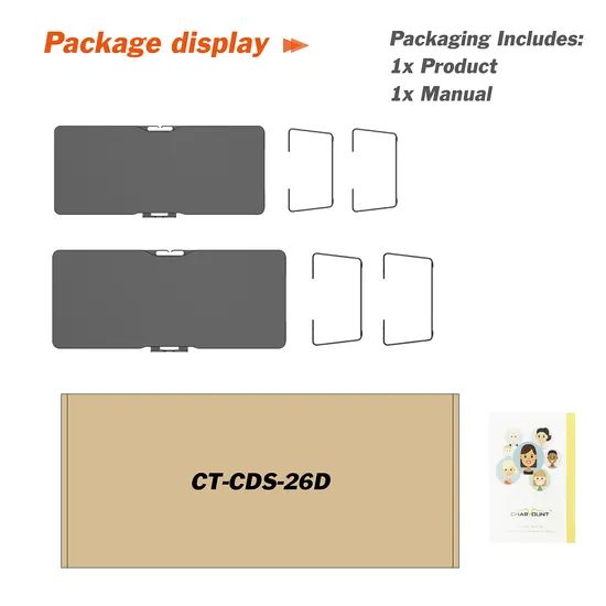 Dual Monitor Riser Wood Computer Portable Vertical Monitor Stand Other Computer Accessories - Image 6