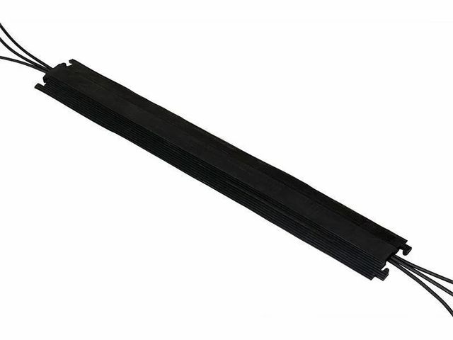 Rubber Floor Cable Protectors In Rohtak Color Black Length 3 Feet Material Rubber Channel Count Two Size 3 Feet Length Channel Width 30 - Image 2