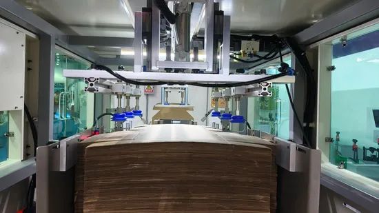 Small Size Kraft Paper Box Making Folding Machine for Snacks Packaging - Image 2