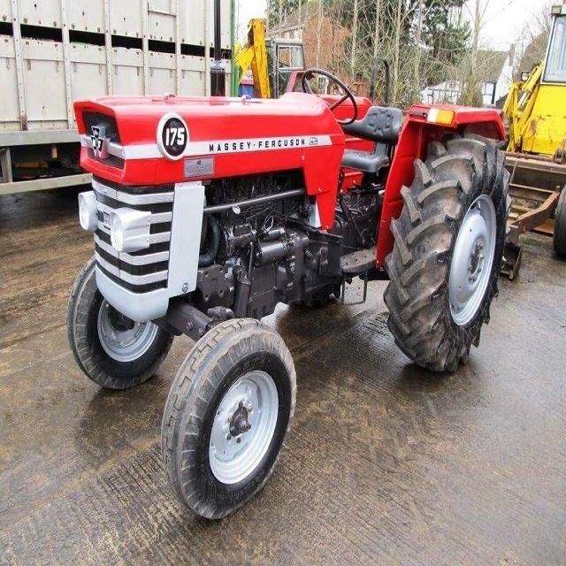 Massey Ferguson 175 55HP High Power Automatic 4WD Gear Drive Wheel Tractor with Engine Gearbox Pump Motor - Image 5