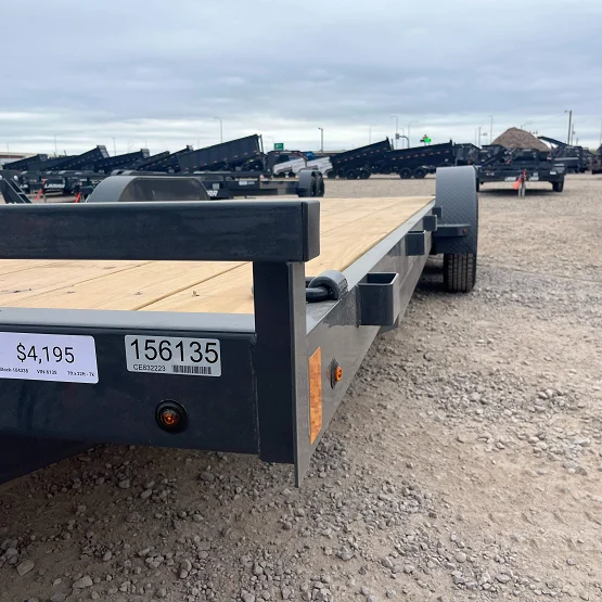 Equipment / 7×22 7k Lamar Car Hauler Trailer - Image 4