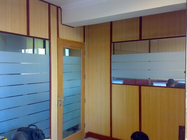Modular Office Partition Color Brown Design Modular Built Type Prefab Usage/Application Office Brand Shallom Prefab - Image 1