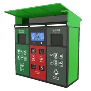 Customized Sheet Mtal Public IoT-Powered Smart Waste Sorting Guardian Dustbin - Image 2