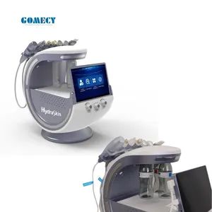 Gomecy Intelligent Ice Blue Skin Detection Comprehensive Management Instrument Skin Scraper Gold RF Facial Analysis Pen - Image 2