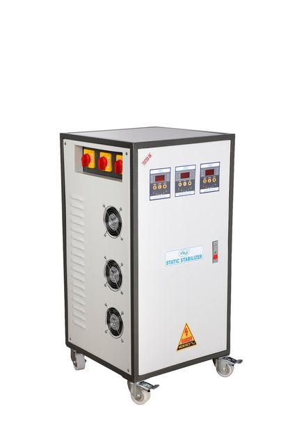 IGBT STATIC STABILIZER Brand ABLE Warranty 2 YEAR Phase Three Phase Mounting Type Floor Output Voltage 400 V Input Voltage 320 V TO 480 - Image 3