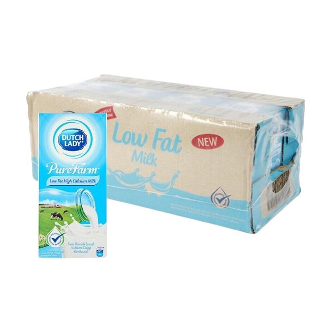 Wholesale Price Dutch Lady UHT Low Fat High Calcium Milk 200ml Great To Pairing It with Cereal In The Morning - Image 5