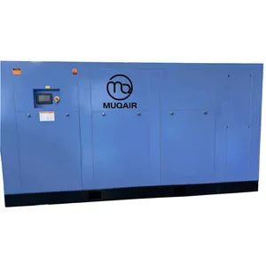Asynchronous VSD Scroll 132kw 8bar Air Compressor Electric High Efficiency Pm Screw Compressor for Industrial - Image 2