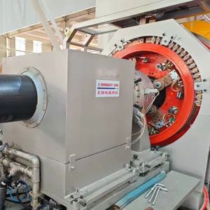 High Pressure Resistant Steel Frame PE Composite Pipe Automated Single Screw Plastic Extruder - Image 1