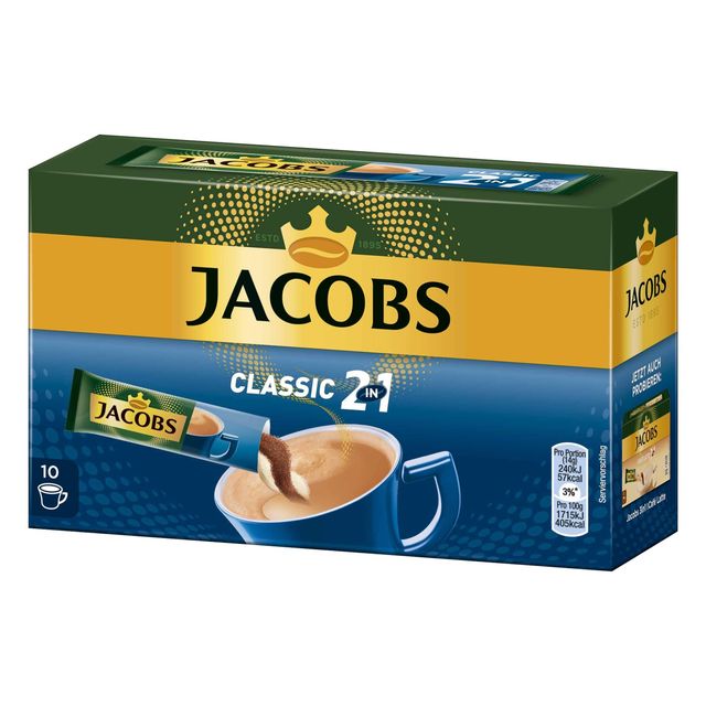 Premium Jacobs 2 In 1 Instant Coffee Powder Rich Flavor Smooth Texture Beverage Bulk Supply - Image 3