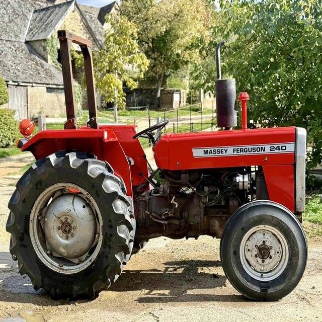 Massey Ferguson MF 240 41hp 2WD 4 Wheel Drive Tractors New Reconditioned Red Farm Tractors For Sale - Image 5