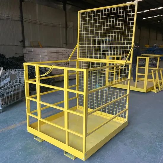Warehouse Storage Cage Forklift Safety Cage Large Metal Container from ...