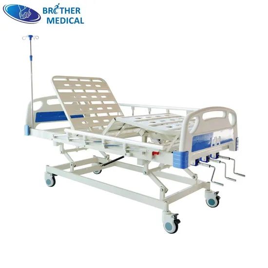 Electric Hospital Bed with CPR Function and Central Locking Castors ...