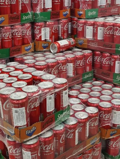 Coca-Cola Original Taste Carbonated Soft Drink – 330ml Aluminum Can – Wholesale Supply - Image 4
