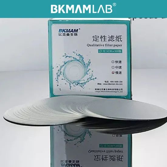 Good Filtration Performance Box Package Lab Filter Papers Medium Slow Speed Qualitative Filter Paper - Image 3