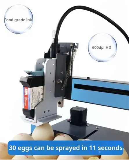 Inkjet Printer Digital Egg Bottle Box Plastic Bag Date Code Batch Number Printing Machine - Image 4