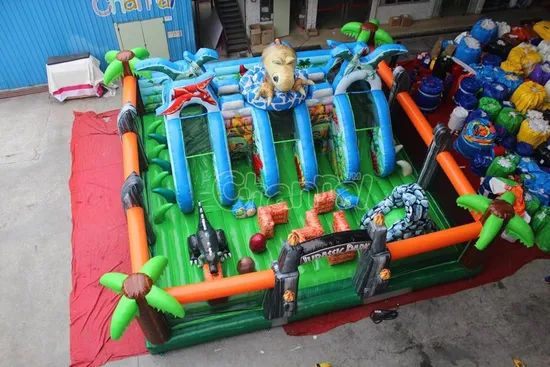 Commercial Grade Obstacle Course Inflatable Outdoor Inflatable Bounce Playground Chob575 - Image 2